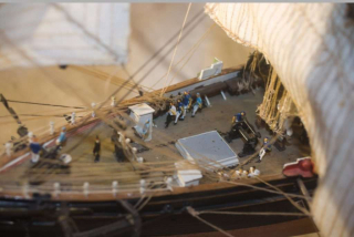 Beim Segel setzen Beim Segel setzen