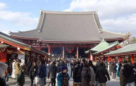 Tag 1 - Sensō-ji in Asakusa