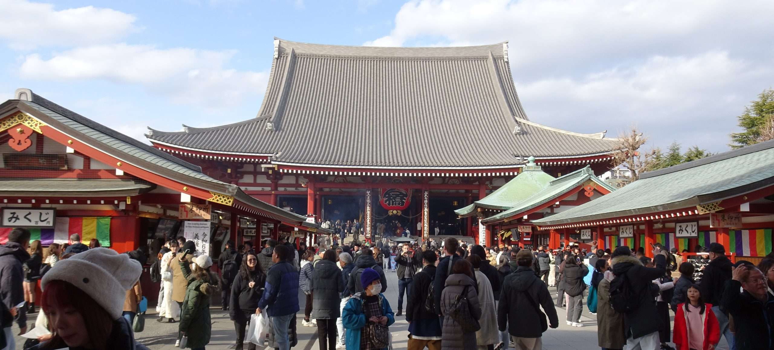 Im Sensō-ji in Asakusa